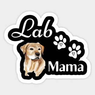 Lab Mama - Labrador Retriever Dog Sticker